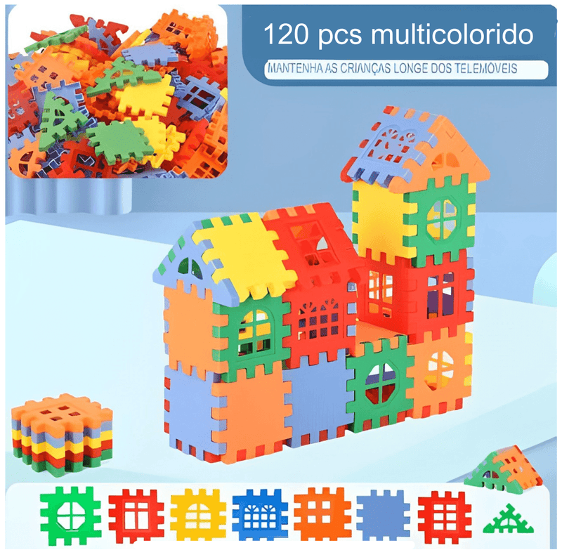 🏠Blocos de construção e waffle embutido