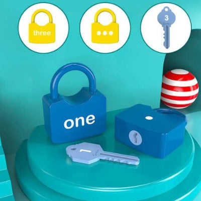 Lock and key: aprendizagem numérica montessori