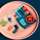 Trenzinho de enfileirar dominós - 60 peças