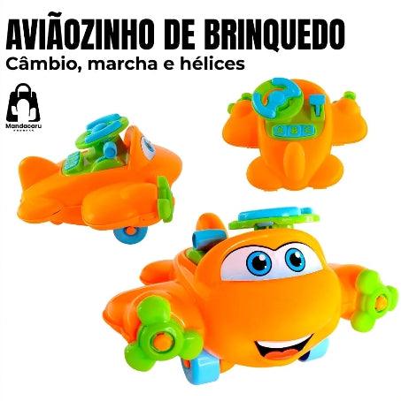 Avião com sons para bebês e crianças Avião de brinquedo interativo