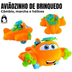 Avião com sons para bebês e crianças Avião de brinquedo interativo