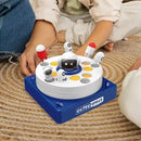 Jogo 2 em 1 de captura de foguetes saltitante + pesca