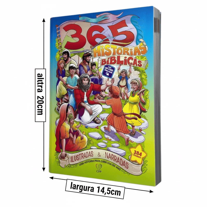 Bíblia 365 Histórias Bíblicas Narradas Histórias Interativas E Divertidas Para Crianças