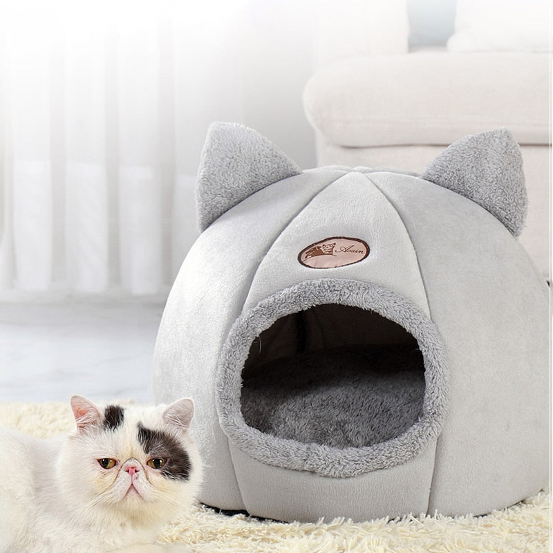 Cama de gato para o inverno