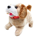 Cachorrinho de Pelúcia Pula Anda Late e da Cambalhota