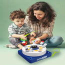 Jogo 2 em 1 de captura de foguetes saltitante + pesca