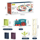 Trenzinho de enfileirar dominós - 60 peças