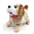 Cachorrinho de Pelúcia Pula Anda Late e da Cambalhota