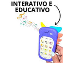 Celular de brinquedo educacional